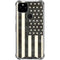 Black & White USA Flag Google Pixel 5a 5G Clear Case